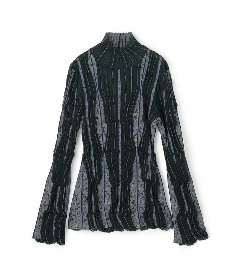Mame Kurogouchi Fluid Jacquard Knit Top ジャカードニット