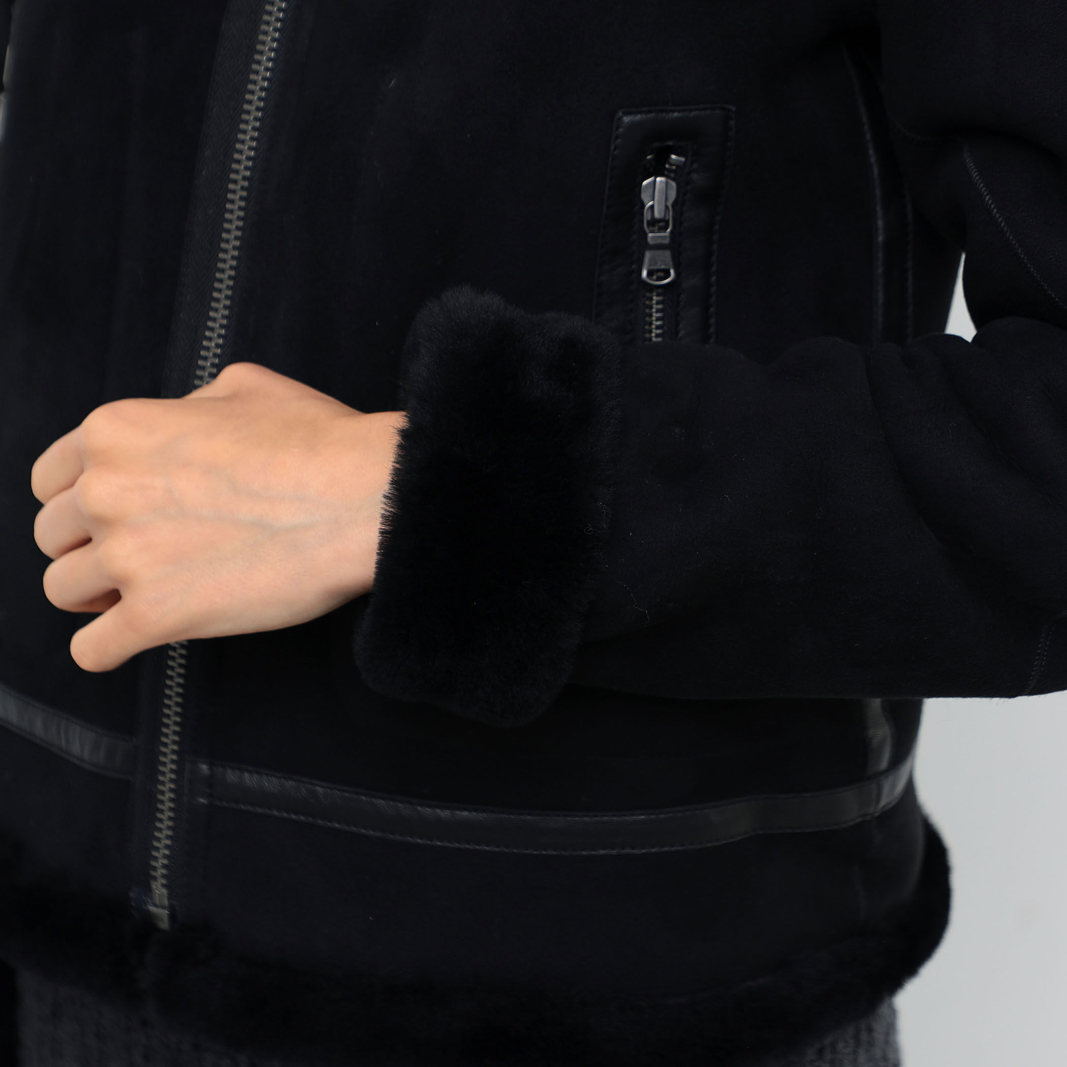 ラムレザー ムートンジャケット｜トゥモローランド 公式通販