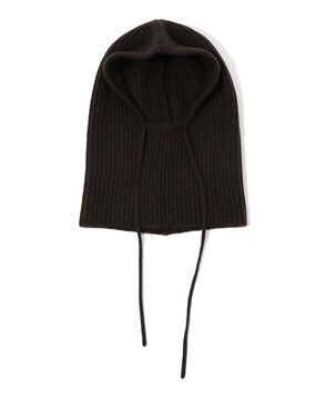YVES SALOMON ニットバラクラバ