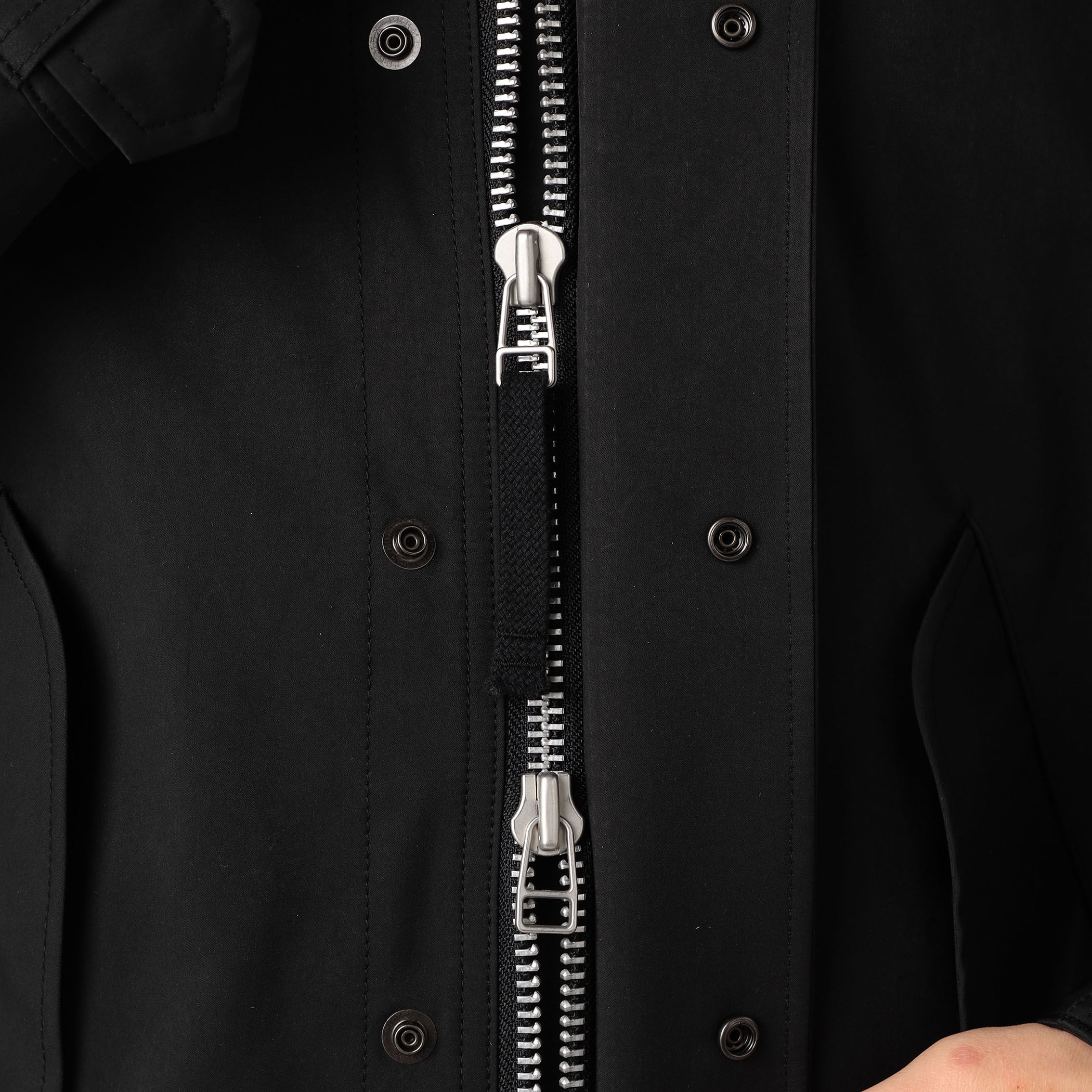 DEUXIEME CLASSE　別注　THE RERACS MODS COAT THE RERACS│ザ・リラクス / THE MODS COAT 1st TIGHT(BLACK×BLACK)