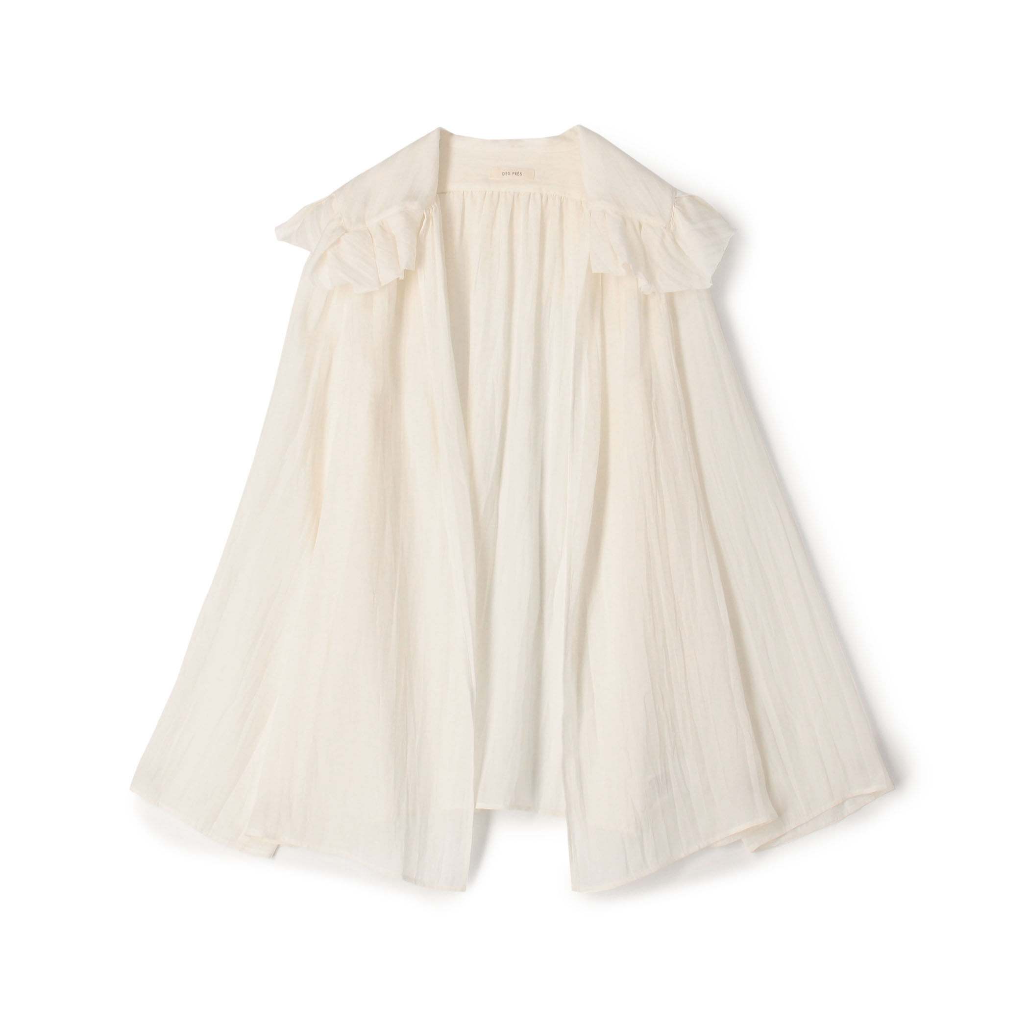 美品 トゥモローランド 2万円 花柄シアーブラウス ギャザーブラウス V203 item6c871e16610d11efbf630242ac