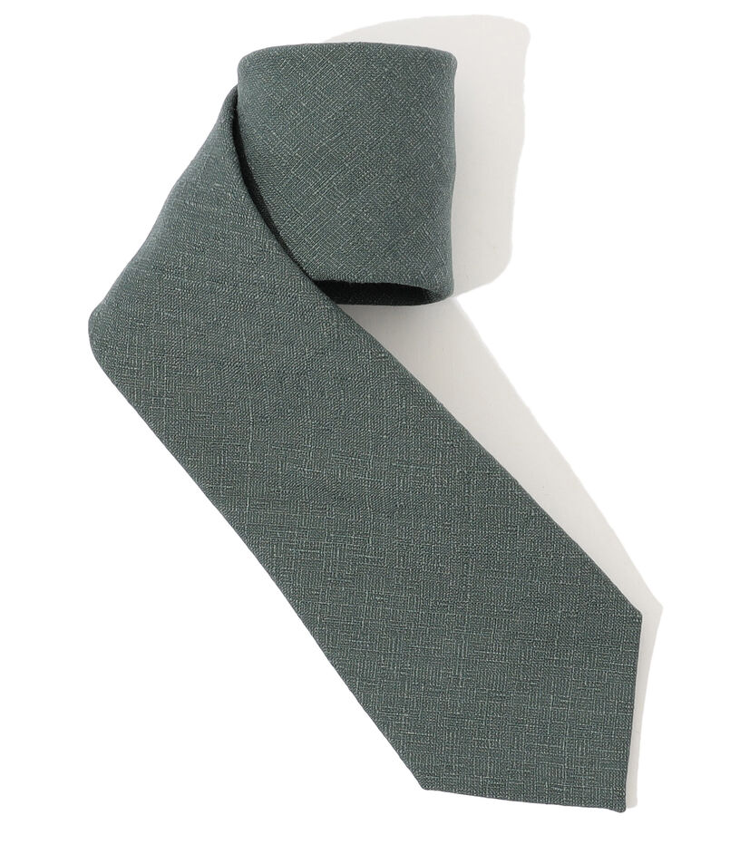 ERRICO FORMICOLA ウールシルク ソリッドネクタイ