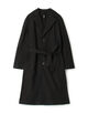 HEVO OSTUNI ポリエステルコットン ベルテッドコート