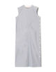 【WEB先行予約】ヘアライン サイドボタンワンピース