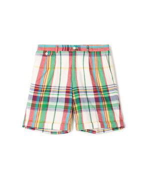 Mai Tai コットン インドマドラスショーツ