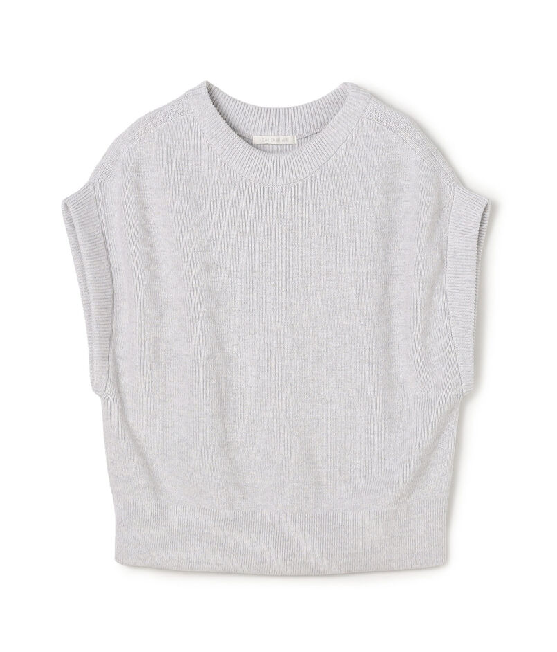 フィッシャーマンズリブ クルーネックベスト