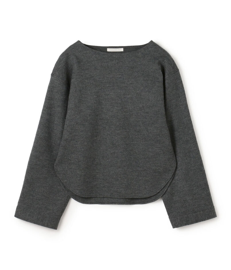 ミルドスムース　ワイドスリーブプルオーバー