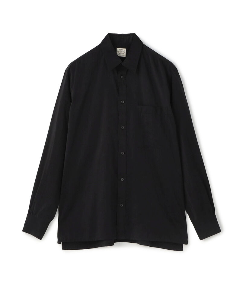 シルクナイロン レギュラーカラーシャツ