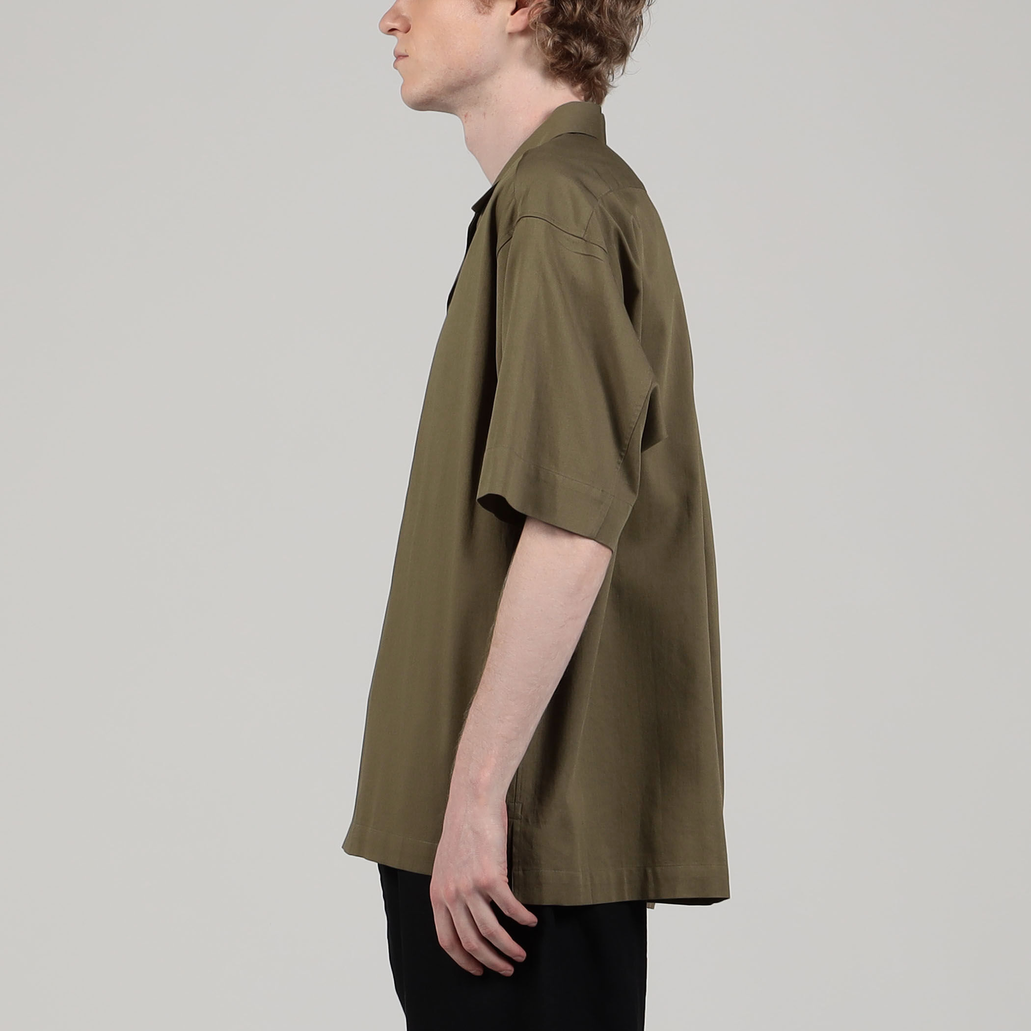 コットンピケ オープンカラーシャツ｜トゥモローランド 公式通販