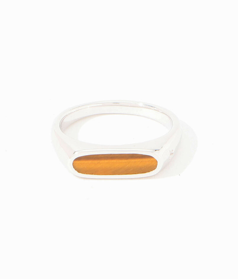 TOM WOOD Mario Tiger Eye リング