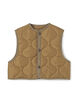 HYKE QUILTED CROPPED VEST