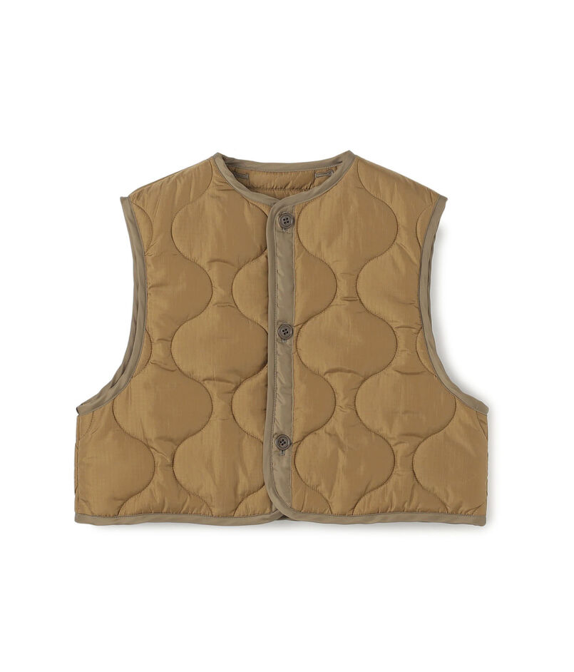 HYKE QUILTED CROPPED VEST