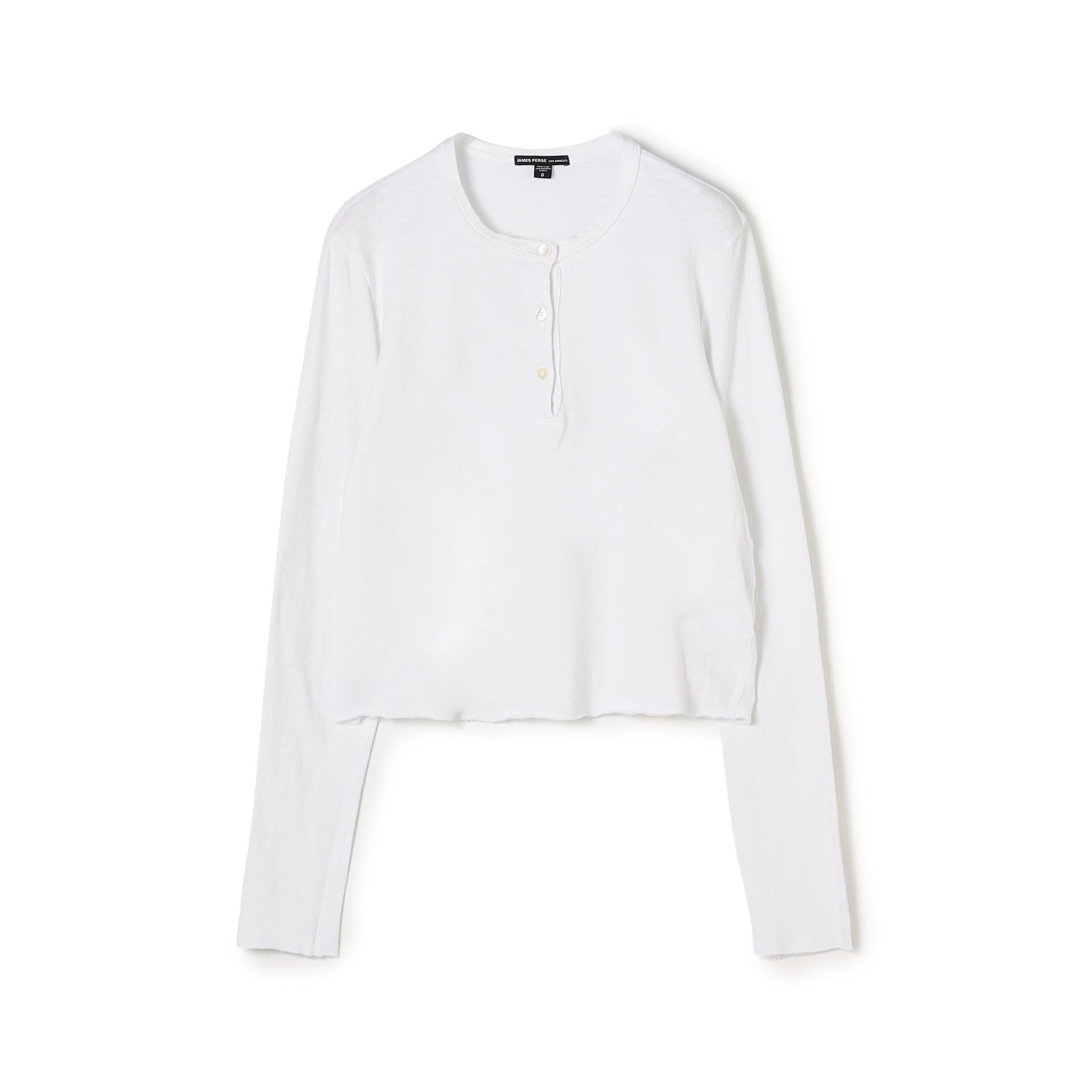 スラブジャージー ヘンリーネックプルオーバー WJD3160