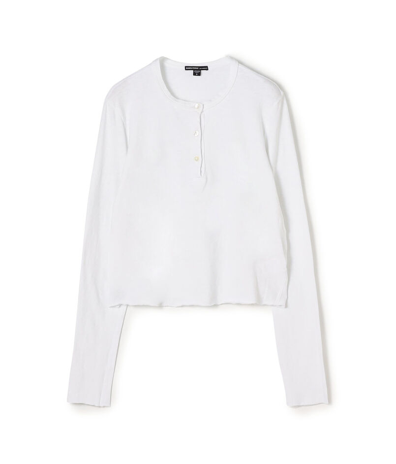 スラブジャージー ヘンリーネックプルオーバー WJD3160