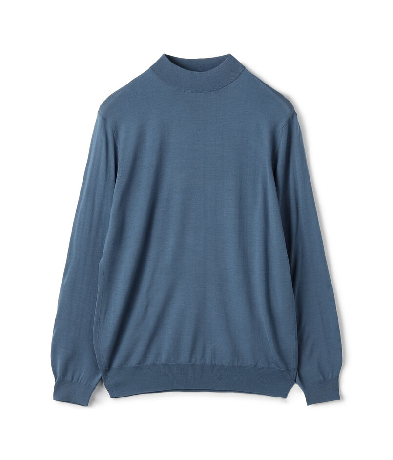 ■TOMORROWLAND tricot スーパーファインメリノウール モックネックプルオーバー