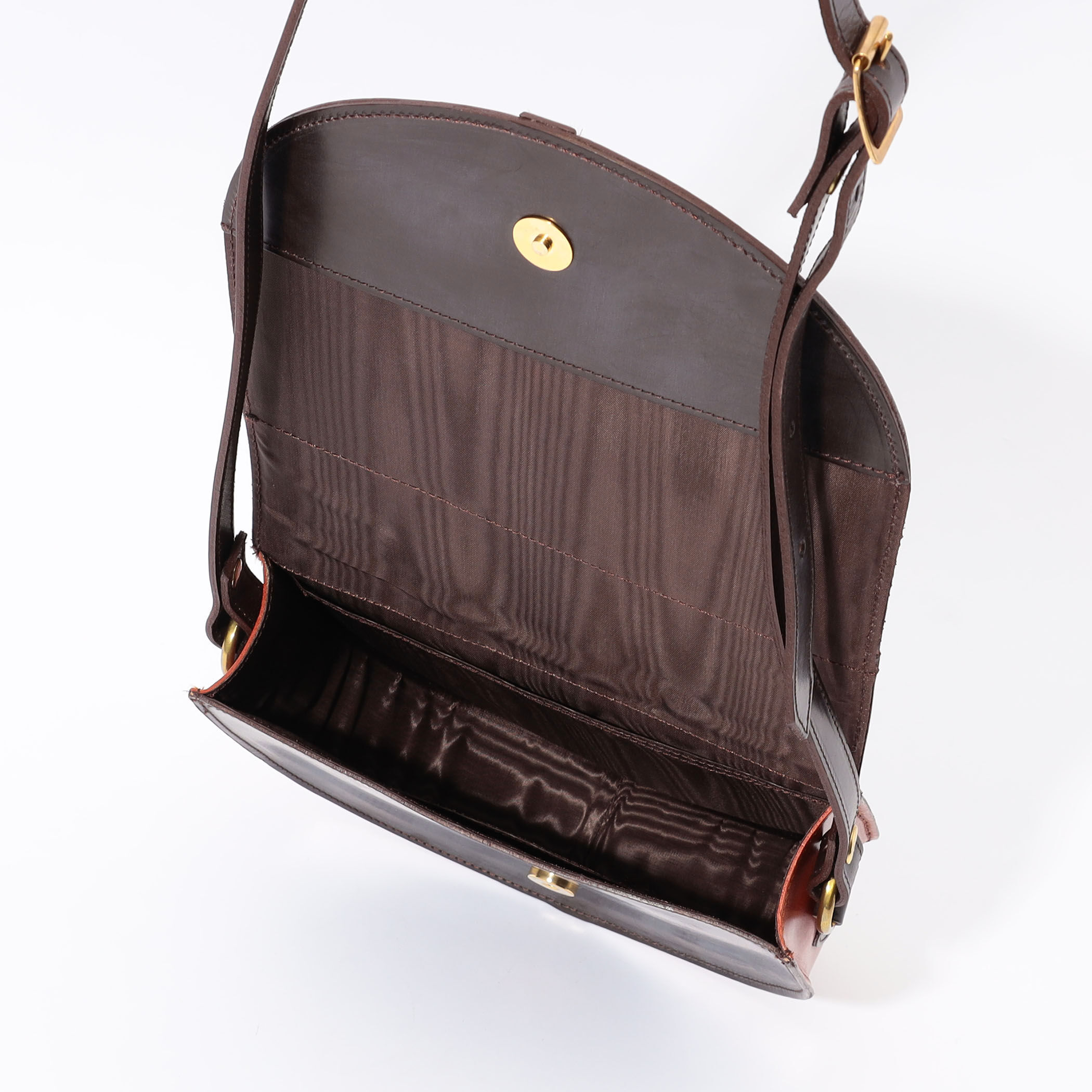 別注】GLENROYAL Saddle Shoulder Bag ブライドルレザー ショルダー