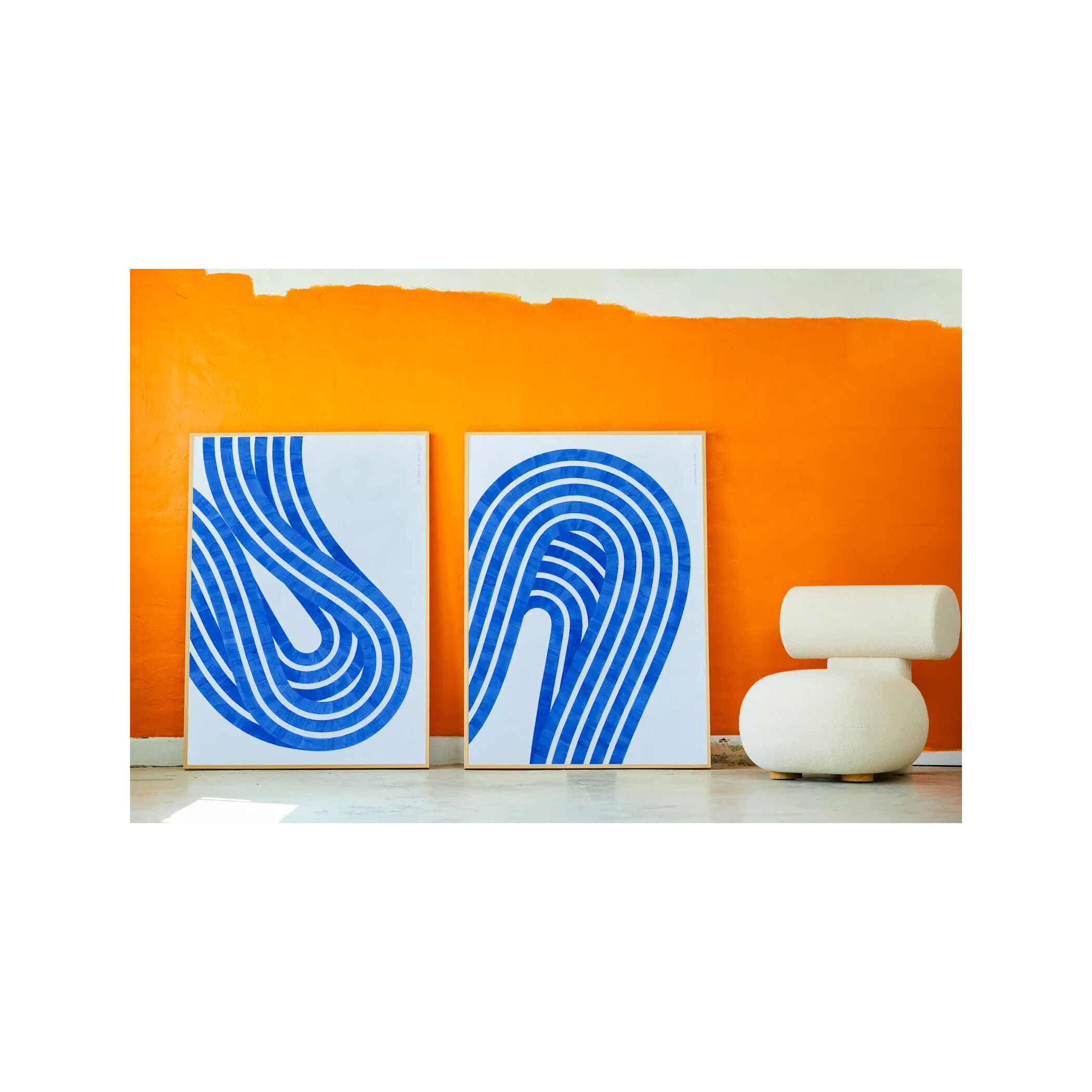 PAPER COLLECTIVE Entropy Blue 01 ポスター｜トゥモローランド 公式通販