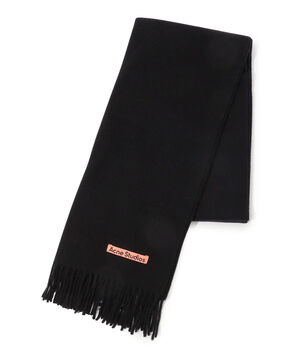 Acne Studios フリンジウール ナロースカーフ