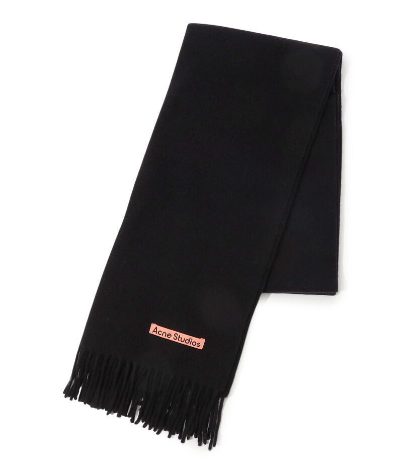 Acne Studios フリンジウール ナロースカーフ