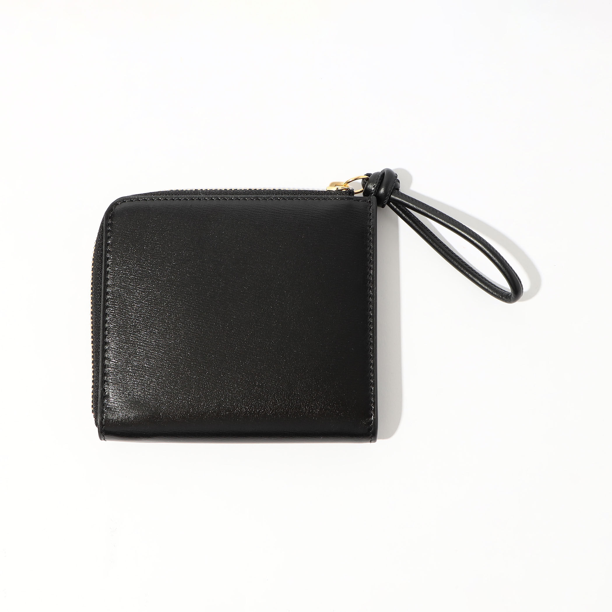 JIL SANDER ジルサンダー タックスカートレザー　ミドル　イタリア　34 ジルサンダー Jil Sander 二つ折り財布 ゴジ パーススモール