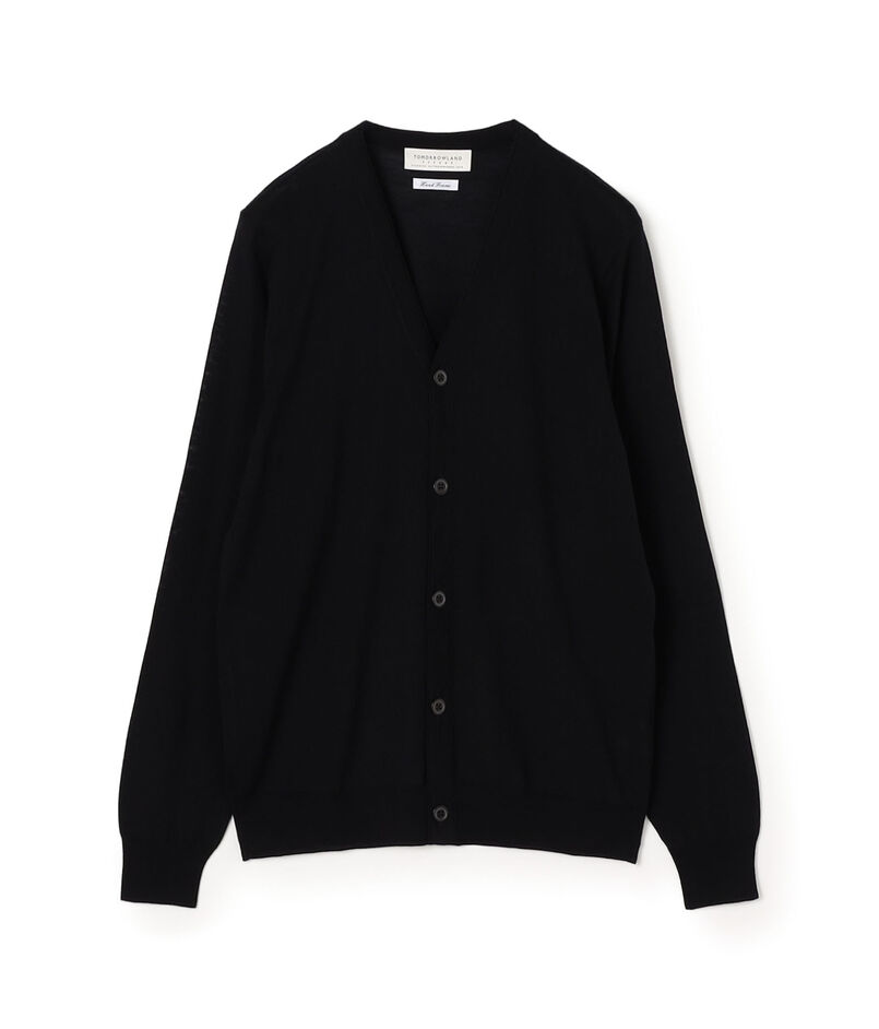 TOMORROWLAND tricot スーパーファインメリノウール Vネックカーディガン S-WOOL