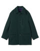 ブランケットクロス ショートステンカラーコート