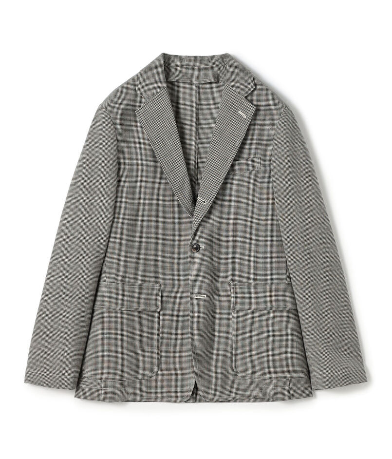 トロピカルウーステッド シングルブレステッド 3Bジャケット ALFRED BROWN