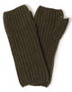 Johnstons of Elgin カシミヤ リブニットグローブ