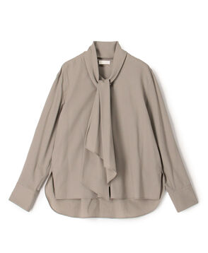 【WEB先行予約】ジュエルコットン ワイドボウタイブラウス