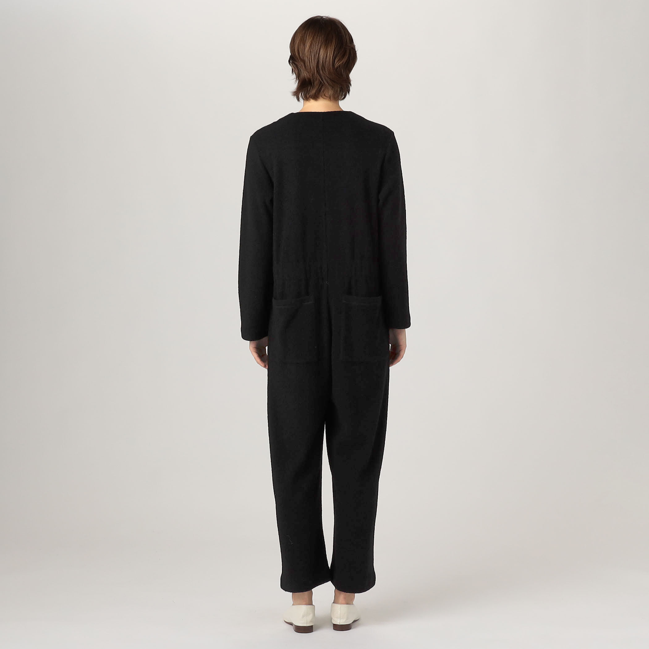 L'Appartement ウールブレンドジャンプスーツ GOOD GRIEF L'Appartement グッドグリーフ今季23AW WOOL-BLEND JUMP