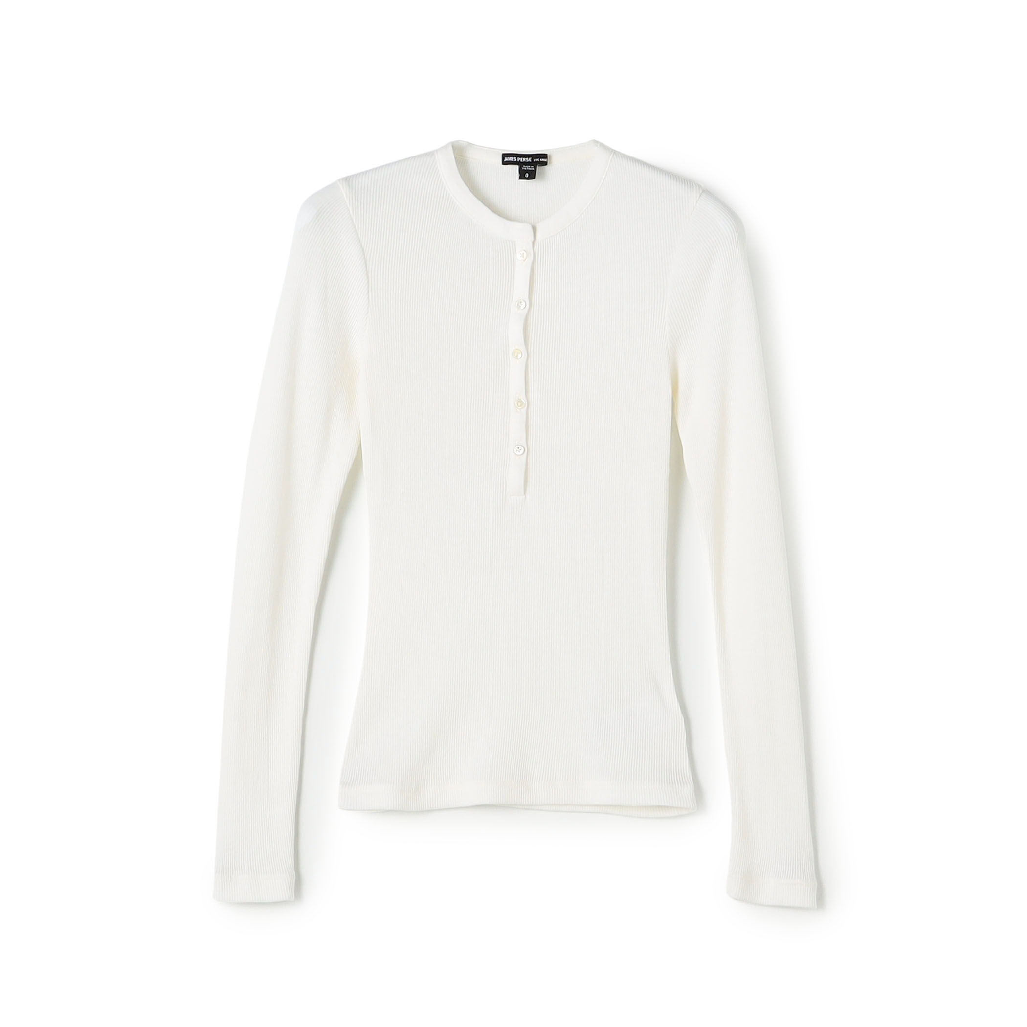 コットンウールリブ ヘンリーネックプルオーバー WCGR3274