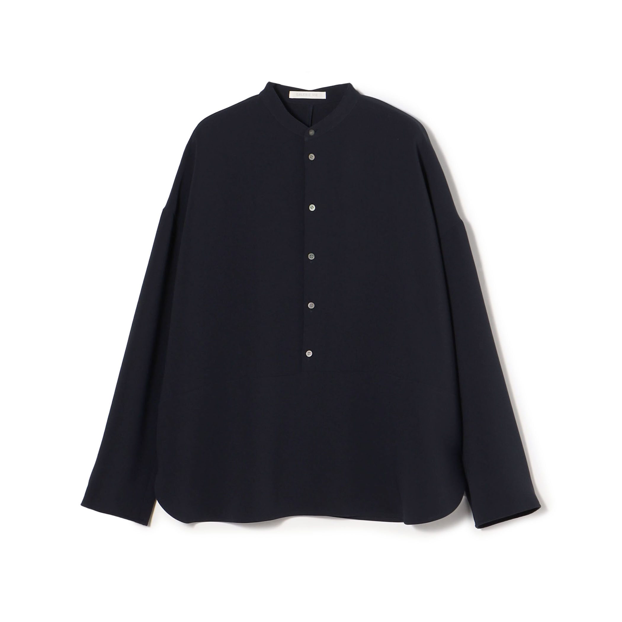 未使用❤️GALERIE VIE ダブルクロス ワイドプルオーバーシャツ　ゆったり □ダブルクロス ワイドプルオーバーシャツ｜トゥモローランド 公式通販