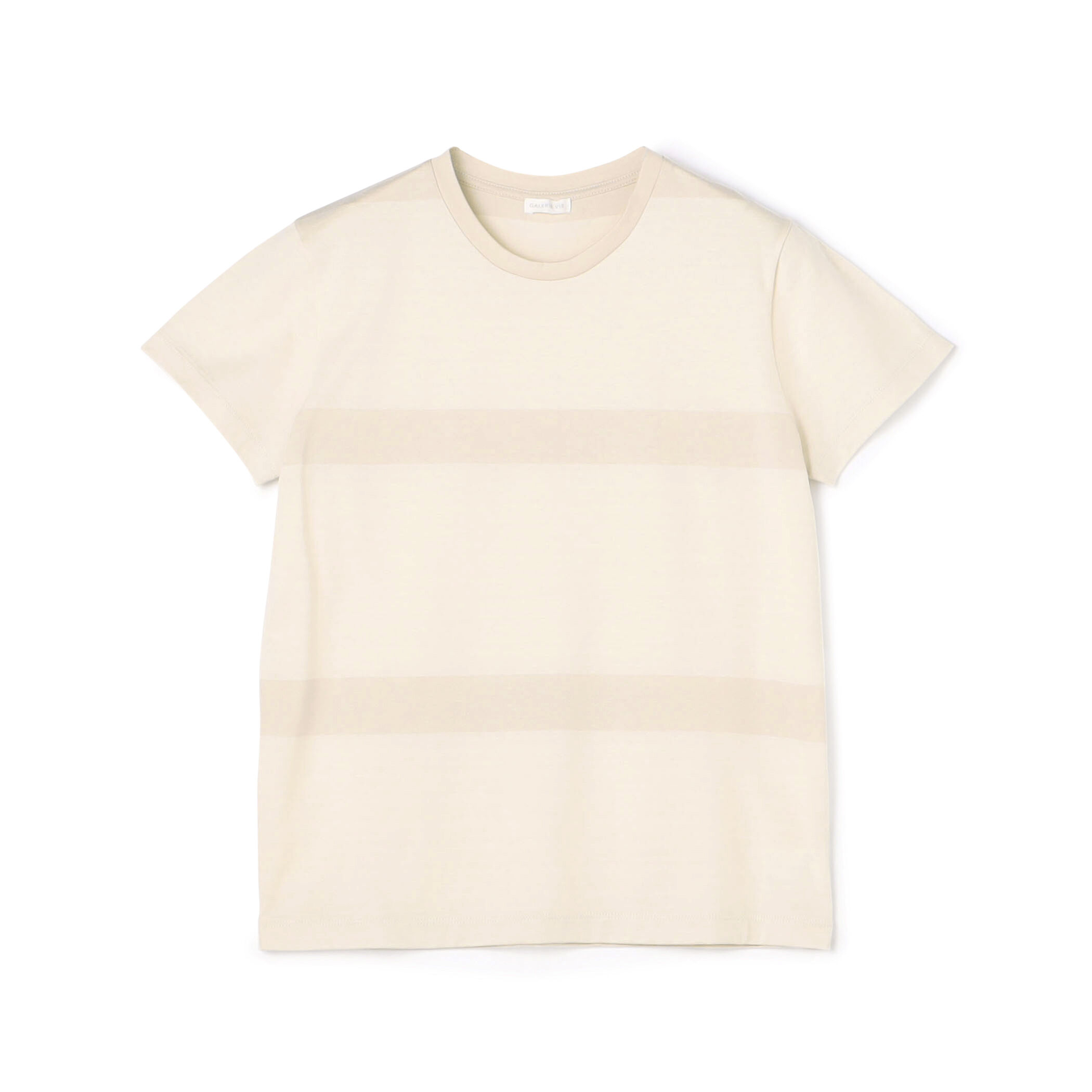 TOMORROWLAND トゥモローランド　GALERIE VIE ファインコットン クルーネックTシャツ ファインコットン クルーネックTシャツ（Tシャツ/カットソー
