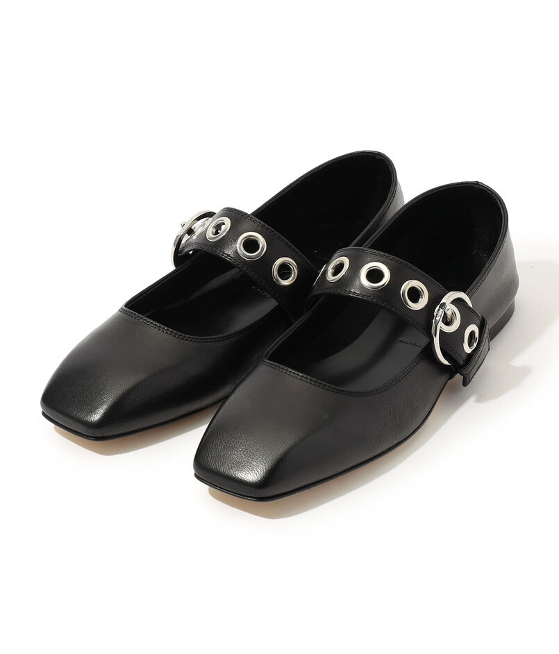 Aeyde UMA EYELET フラットシューズ