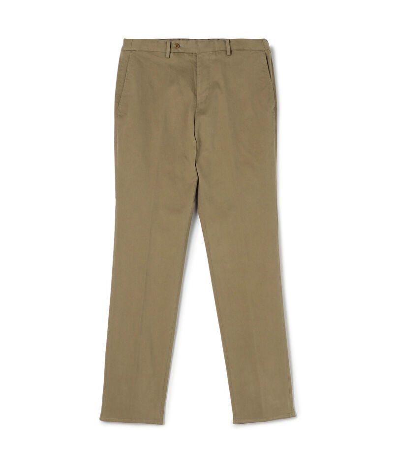 ストレッチチノ バックシャーリングスリムパンツ