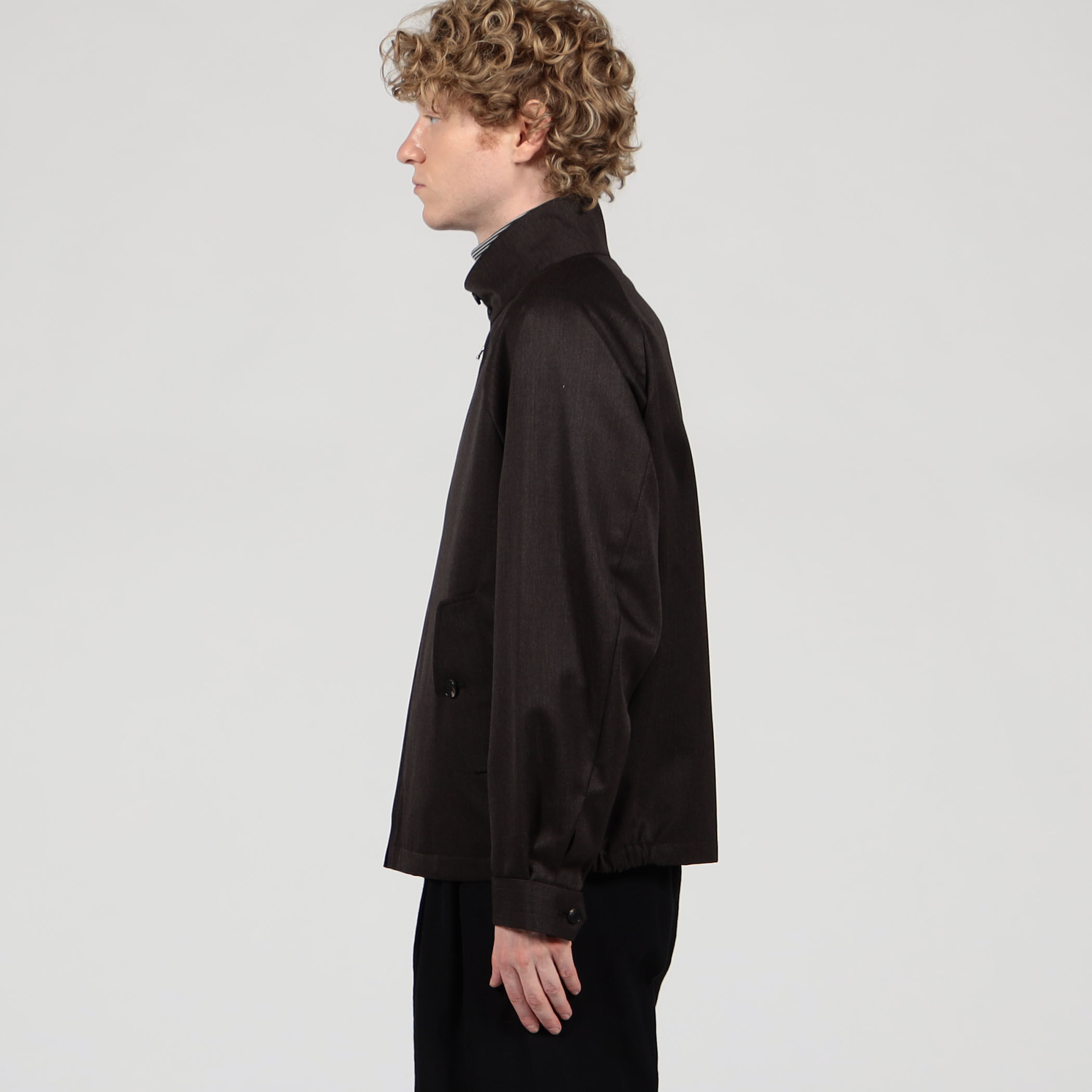 【極美品】定価10万円 The Clasik ハリントンジャケット　size48 The CLASIK / ザ クラシック】 HARRINGTON - KHAKI / PARK ONLINE STORE