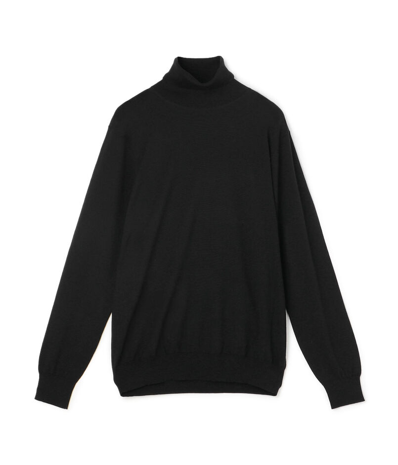 ■TOMORROWLAND tricot スーパーファインメリノウール タートルネック