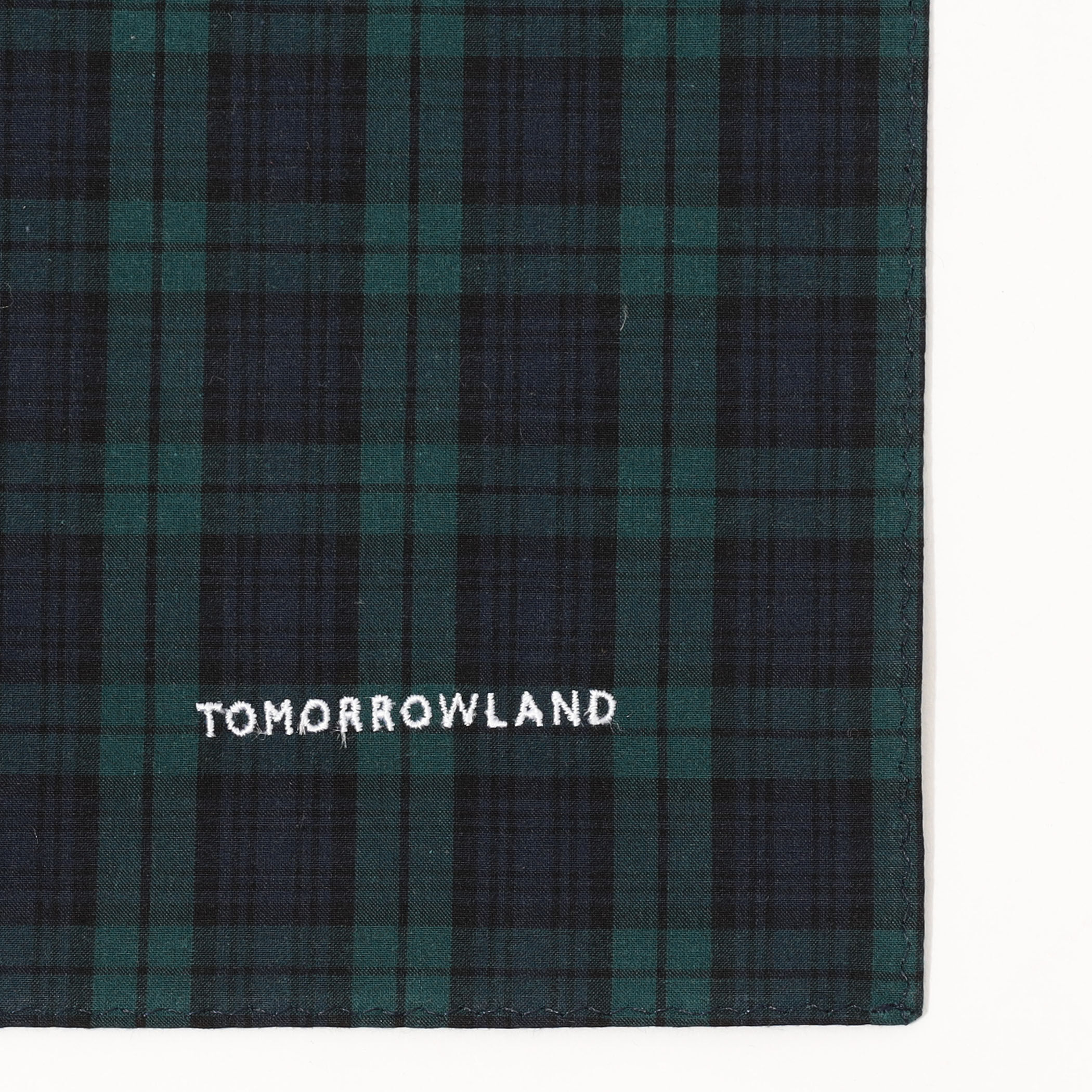 TOMORROWLAND コットン チェックハンカチ｜トゥモローランド 公式サイト
