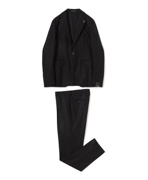 【別注】TAGLIATORE ウールサキソニー シングルブレステッド2Bスーツ