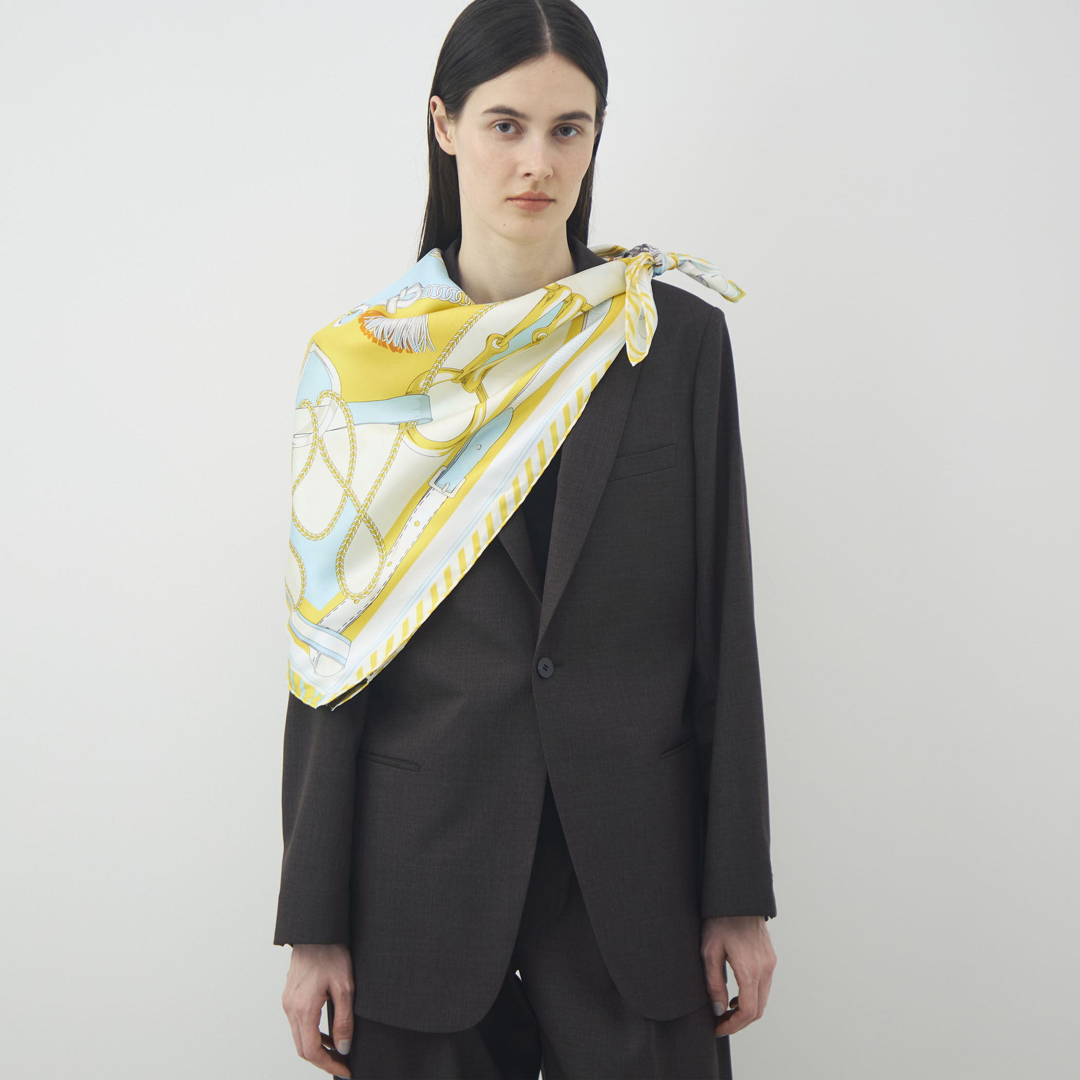 manipuri TASSEL シルクスカーフ｜トゥモローランド 公式サイト