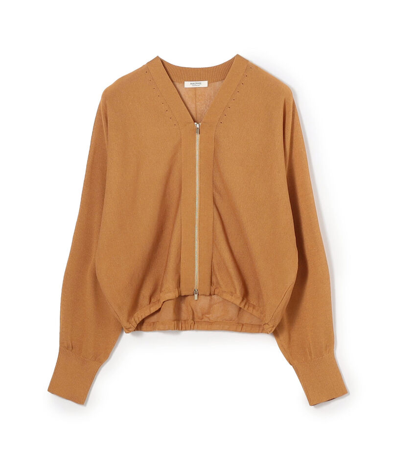 ドライレーヨン Vネックカーディガン