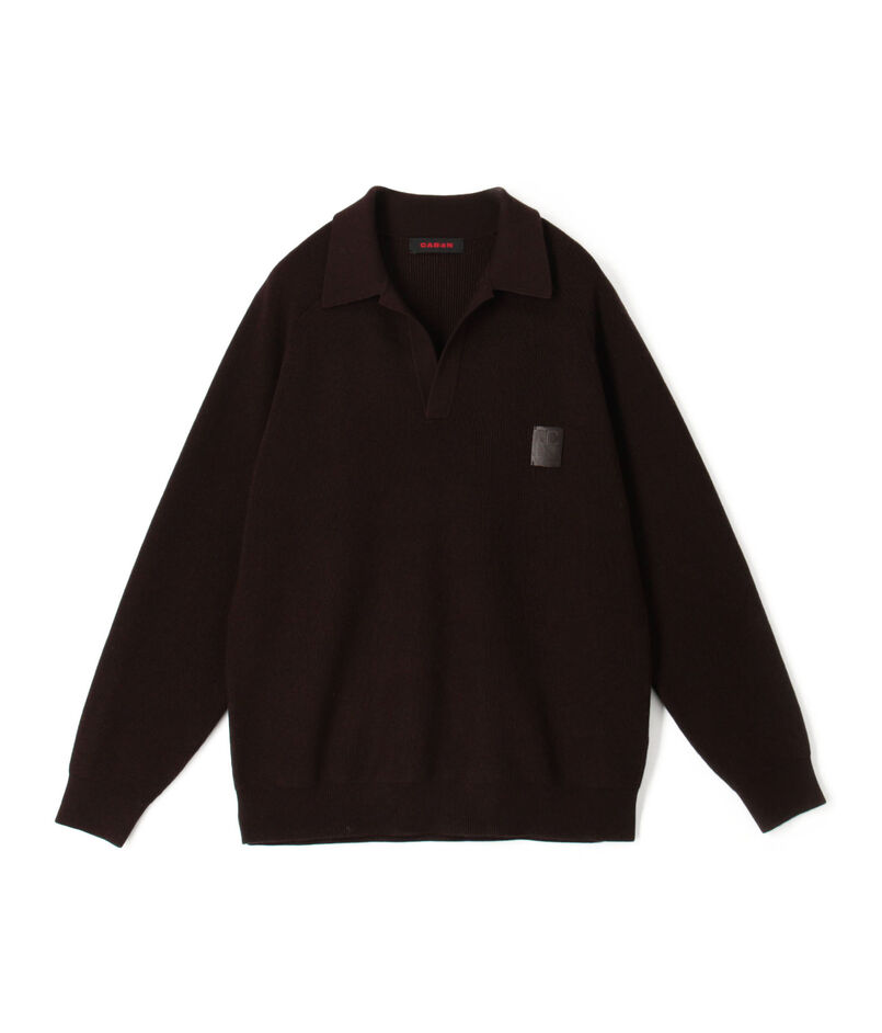 コットンカシミヤ ポロスキッパー