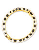 Kenneth Jay Lane giraffe print バングル