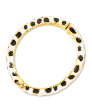 Kenneth Jay Lane giraffe print バングル