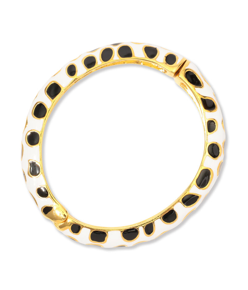Kenneth Jay Lane giraffe print バングル