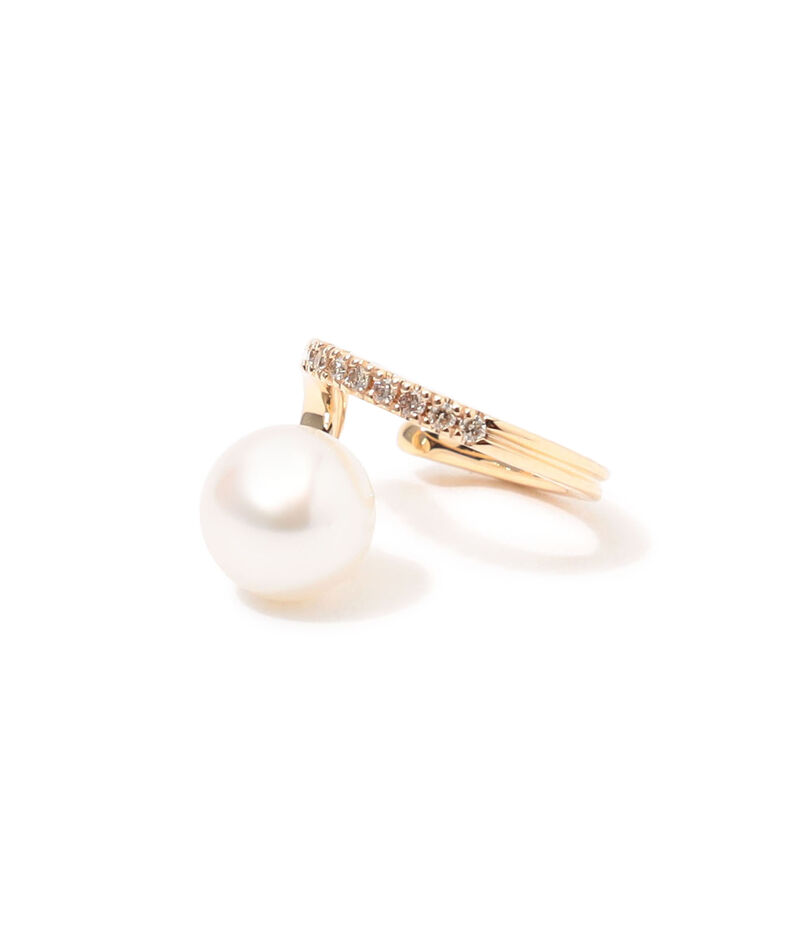 Hirotaka Diamond Akoya Pearl イヤーカフ Hirotaka Diamond Akoya Pearl イヤーカフ