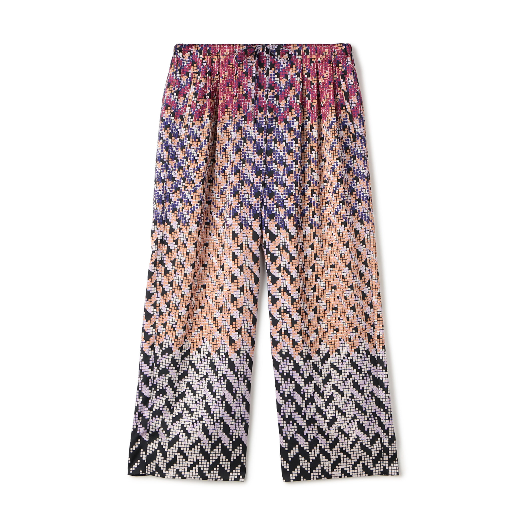 プリズムプリント タックドロストパンツ｜トゥモローランド 公式通販