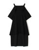 CFCL AC MILAN RIB STRAP DRAPE DRESS