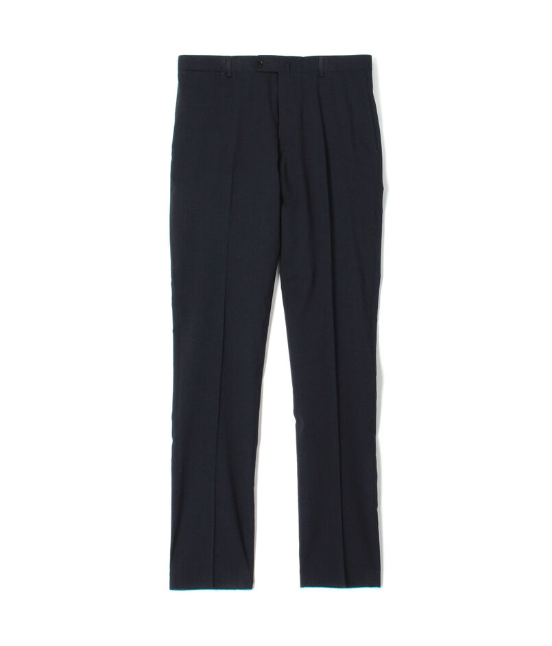 ■Super120'sウールポリエステル ノープリーツスリムスラックス