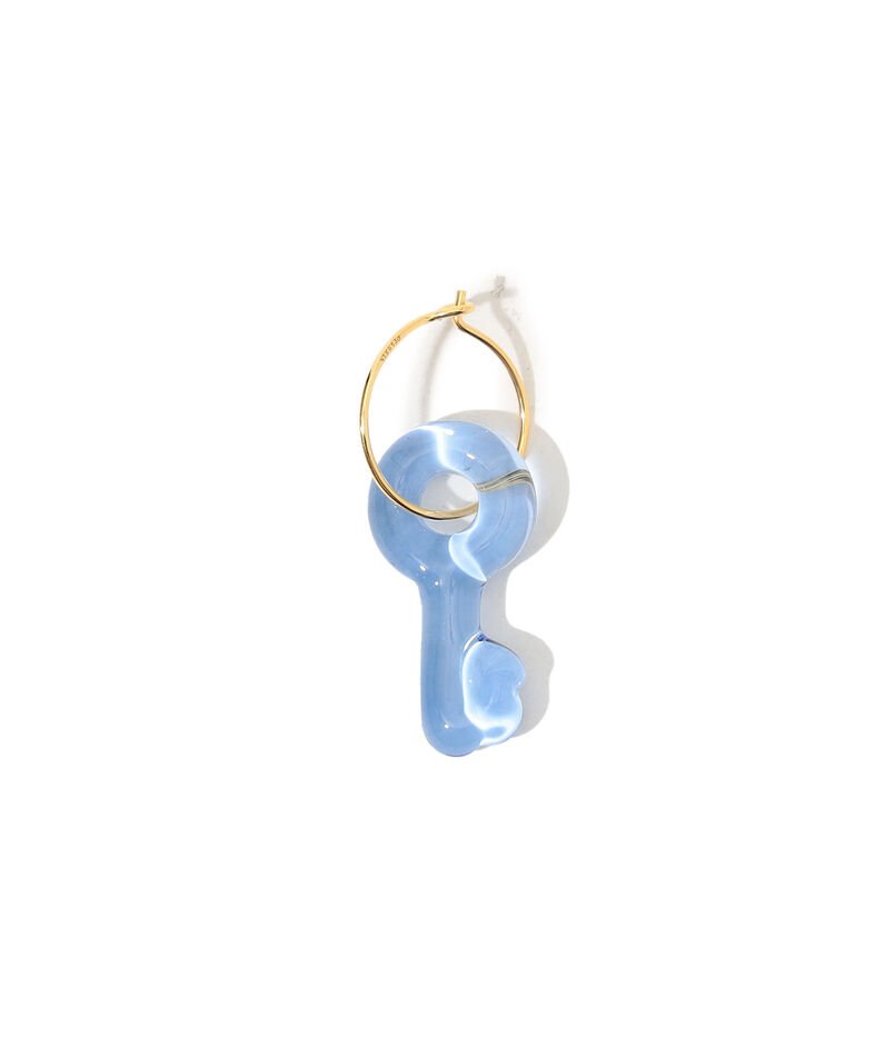LEVENS JEWELS KEY HOOP 片耳ピアス